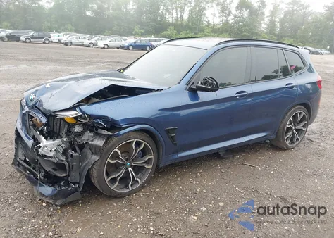 2020 BMW X3 M Competition from USA, damaged, VIN 5YMTS0C03L9B74349